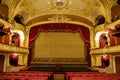 Interior of the Chernivtsi Music Drama Theater in Chernivtsi, Ukraine. July 2016