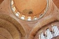 Interior in Chora Kariye church in Istanbul, Turkey Royalty Free Stock Photo
