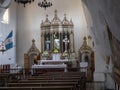 Interior of the Christian Church of Antigua, Guatemala