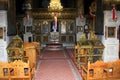 Interior of Christian orthodox church in Athens, Greece