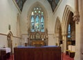 Church interior. Christs Church, Lancaster. UK