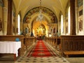 Interior of the church