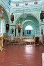 Interior of the Church of Alexander Nevsky in Ganja city of Azerbaijan: 9 September 2021