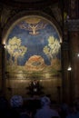 Interior of the Church of All Nations also known as the Basilica of the Agony in Jerusalem Royalty Free Stock Photo