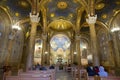 The interior of the Church of All Nations in Jerusalem