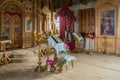 Interior of the Church of the Archangel Michael. The village of Big Ignatovo, Republic of Mordovia