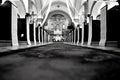 The interior of the Church of the Exaltation of the Holy Cross in GorzÃÂ³w Wlkp.