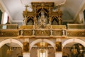 Interior of Church of the Holy Annunciation in the old town of Dubrovnik, Croatia.