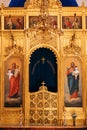 Interior of Church of the Holy Annunciation in the old town of Dubrovnik, Croatia.