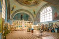 Interior of the Church of the Holy Martyr Nikita. Volgograd region