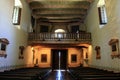 Interior of the church of the Mission Basilica San Diego de Alcala, founded in 1769, San Diego, CA, USA