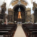 Interior of the Church of Nossa Senhora da Presentation (Igreja de Nossa Senhora da Presentation) i