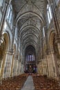 Interior of the Church of Notre Dame - Bergerac - France