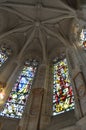 Interior of a church in Chateau Chenonceau in Tours, France