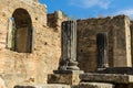 Interior of church, ruins of workshop of Pheidias