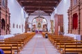 Interior of the Church of San Pedro Apostol on the island of Ten