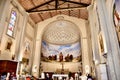 Interior of the church of Santa Andrea in Casale Marittimo (Pisa)