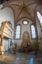 Interior of the church of Santa Maria delle Grazie, Milan, Italy Royalty Free Stock Photo