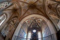 Interior of the church of Santa Maria delle Grazie, Milan, Italy Royalty Free Stock Photo
