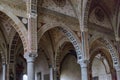 Interior of the Church of Santa Maria delle Grazie, Milan Royalty Free Stock Photo