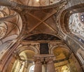 Interior of the church of Santa Maria delle Grazie, Milan, Italy Royalty Free Stock Photo