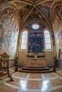 Interior of the church of Santa Maria delle Grazie, Milan, Italy Royalty Free Stock Photo