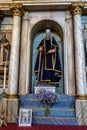 Interior of Church of Santiago Apostle of Padron, La Coruna, Galicia, Spain