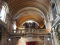 Interior of the church Santo Antonio in Lisbon in Portugal Royalty Free Stock Photo