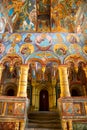 Interior of Church of the Savior in Rostov Kremlin Royalty Free Stock Photo