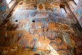 Interior of Church of the Savior in Rostov Kremlin Royalty Free Stock Photo