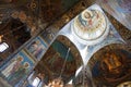 Interior of Church of the Savior on Spilled Blood in Saint Petersburg Royalty Free Stock Photo