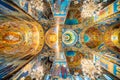 Interior of the Church of the Savior on Spilled Blood Royalty Free Stock Photo