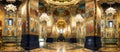 Interior of the Church of the Savior on Spilled Blood in St. Pet Royalty Free Stock Photo