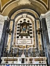 Interior of the Church of St. Joseph dei Vecchi in Naples, where the grave of Father Ruotolo