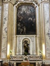 Interior of the Church of St. Joseph dei Vecchi in Naples, where the grave of Father Ruotolo