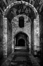 Interior of the Church of St. Nicholas in Demre, Turkey. Royalty Free Stock Photo