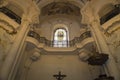 Interior of the church of St. Nicholas in Old Town Square , Prague, Czech Republic Royalty Free Stock Photo