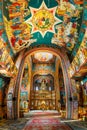 Interior of the Church of the Three Hierarchs, in Constanta, Romania