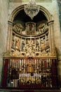 interior of church in Torre de Moncorvo, Tras-os-Montes, Portuga Royalty Free Stock Photo