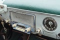 Interior of the classic car detail Royalty Free Stock Photo