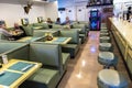 Interior of classic Diner, Virginia October 26, 2016