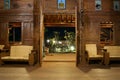 Interior of classic living room Javanese house