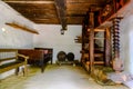 Interior of a classic old hungarian house