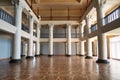 Interior of a classical building Royalty Free Stock Photo