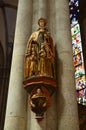 Interior of Cologne Cathedral, Germany Royalty Free Stock Photo