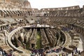 Colosseum Rome interior Royalty Free Stock Photo