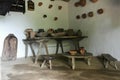 Interior of Constantin Brancusi house