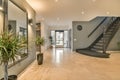 Light Spacious hallway with staircase