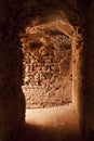 Interior corridors of El Badi Palace