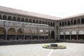 Interior Courtyard In Cusco Royalty Free Stock Photo